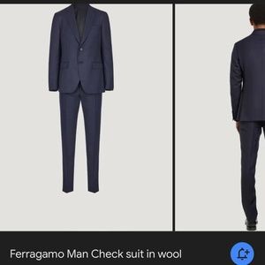 Men’s Salvatore Ferragamo Navy Suit
